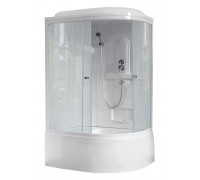 Душевая кабина Royal Bath RB 8120BK1-T 120х80 см, с прозрачными стеклами, левосторонняя