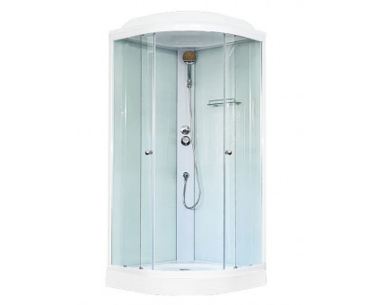 Душевая кабина Royal Bath RB 90HK5-WT 90х90 см, с прозрачными стеклами