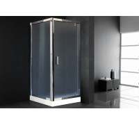 Душевой уголок Royal Bath RB HV-C-CH 80х80 см, с матовыми стеклами