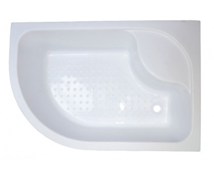 Душевой уголок Royal Bath RB 8120BK-T 120х80 см, с прозрачными стеклами, правосторонний